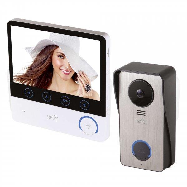 HOME DPV smart Videó-kaputelefon, InterCom funkció, bővíthető, éjjellátó
mód, 7