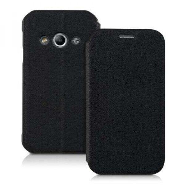 tok Samsung Galaxy Xcover 3 készülékhez, Eco bőr, fekete, 31508.01