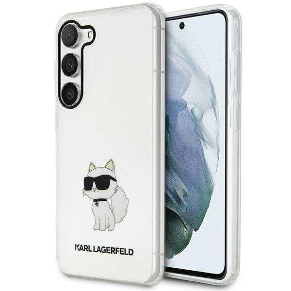 Karl Lagerfeld KLHCS23SHNCHTCT Samsung Galaxy S23 S911 átlátszó keménytok
ikonikus Choupette