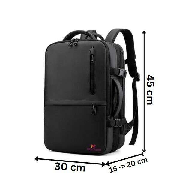 Mercaton® bővíthető hátizsák, kompatibilis laptopokkal 17,3
