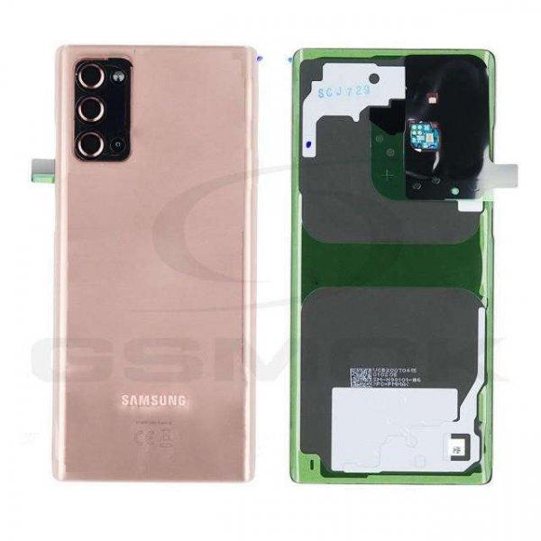 Akkumulátor ház Samsung N980 Galaxy Note 20 Mystic Bronz GH82-23298B Eredeti
szervizcsomag