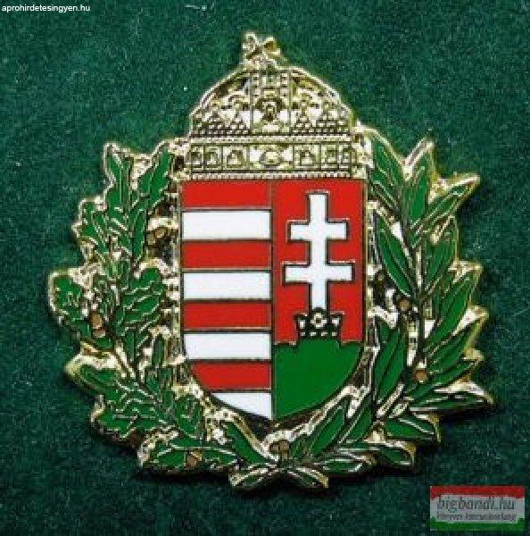 Kitűző - Lombkoronás magyar címer 30 mm