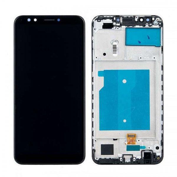 Lcd + Touch Pad Komplett Huawei Y7 2018 Y7 Prime 2018 Ldn-L21 Ldn-Lx2 Ldn-Tl10
Fekete Kerettel Logó Nélkül