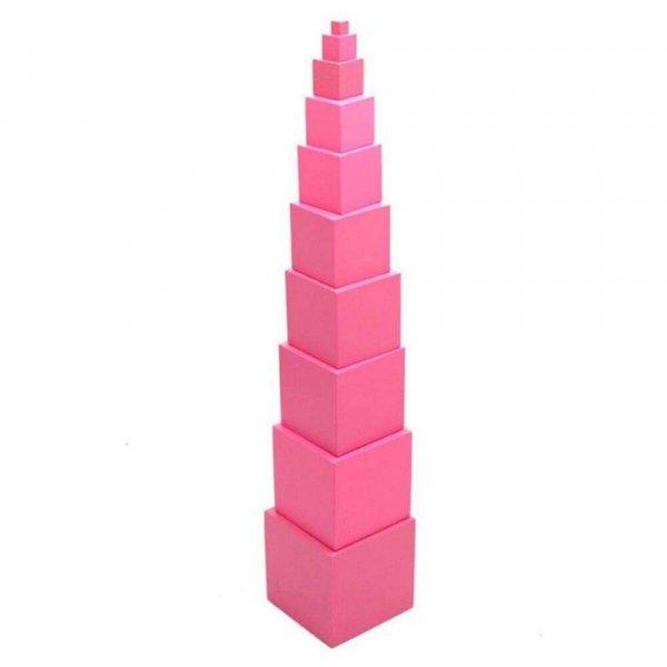 Montessori Rózsaszín torony