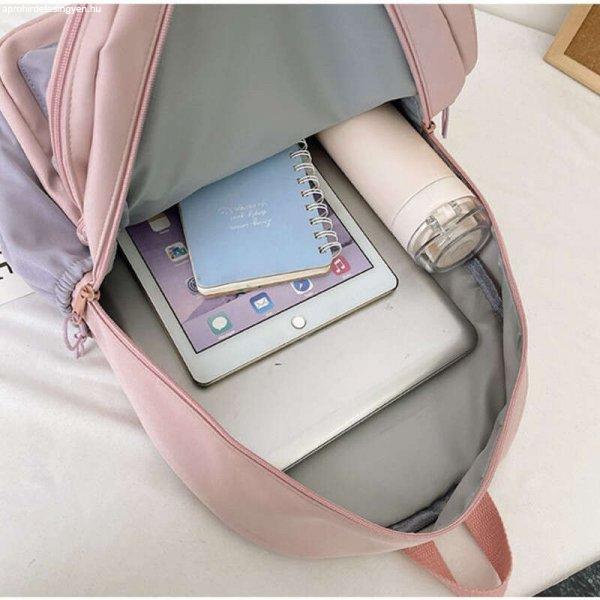 Mercaton® hátizsák gyerekeknek, vízálló, több zsebes, légáteresztő
anyag, 20-35 l, 30 x 12 x 42 cm, rózsaszín