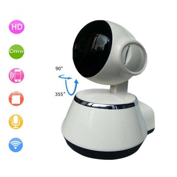 WIFI-s beltéri okoskamera mozgásérzékelővel, élő kameraképpel -
hangszóróval és mikrofonnal (W380) (BBV)