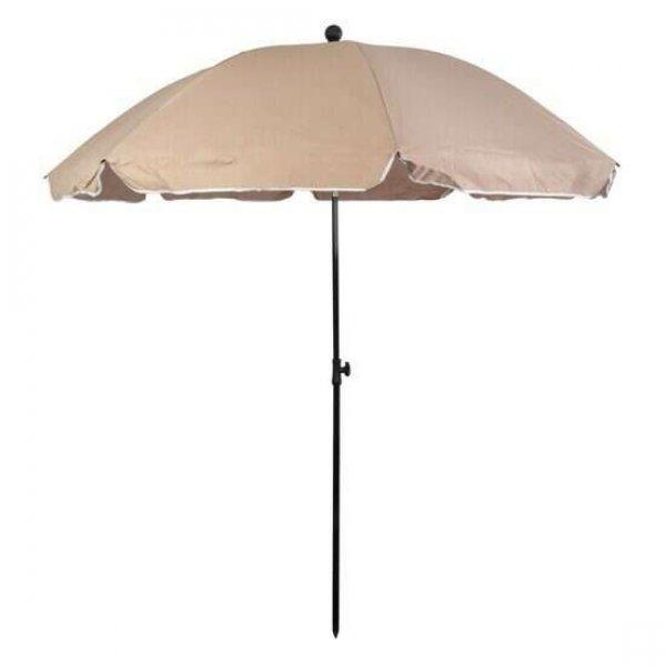 Strand / terasz napernyő, Strend Pro, hajtókarral, dőlésszöggel, bézs, 200
cm