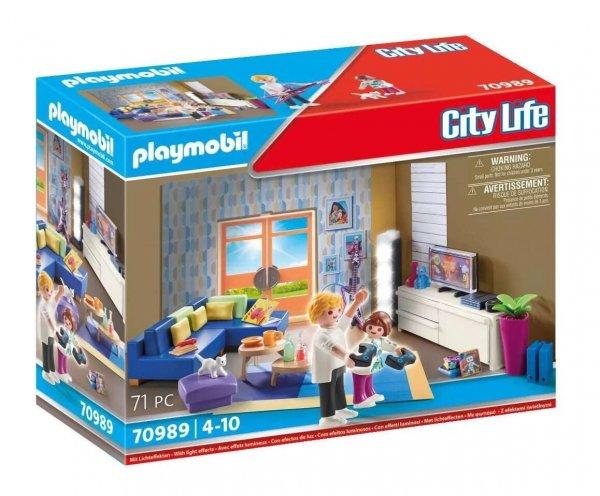 Playmobil Nappali szoba fényekkel 70989
