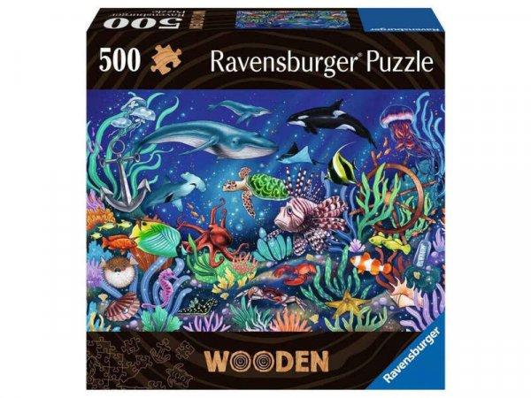 Ravensburger Puzzle 500 db - A tenger mélyén