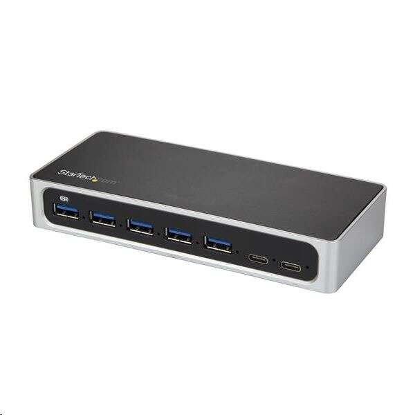 StarTech.com 7 portos USB C HUB fekete (HB30C5A2CSC)