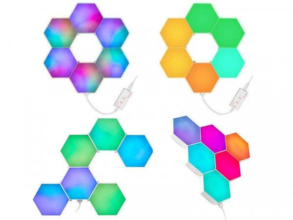 Hatszögletű RGB Tracer Ambience lámpák - Smart Hexagon