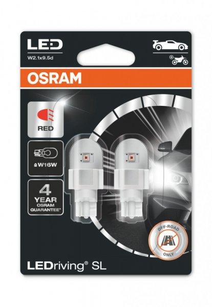 Osram LED 16W helyére Piros 921DRP