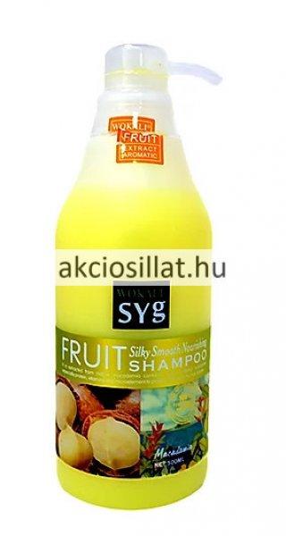 Wokali Frutt Silky Smooth Nourishing Sampon Macadamia 500ml
