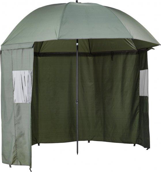 ernyő - Cormoran Umbrella 2.5m 210D horgászernyő oldalfallal UV álló 250cm
(68-35250)