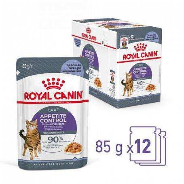 Royal Canin Appetite Control Care - Zselés nedves táp felnőtt macskák
részére az étvágy szabályozásának segítésére (48 x 85 g) 4.08 kg