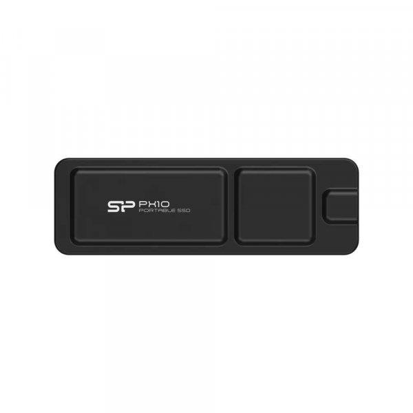 Silicon Power 512GB PX10 USB 3.2 Gen 2 Külső SSD - Fekete