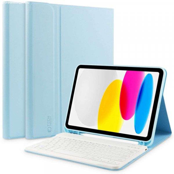 Tech-Protect sc pen + billentyűzet ipad 10.9 2022 sky kék tablettok