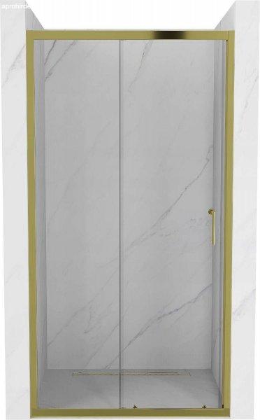 Mexen Apia  Zuhany ajtó csúszó   105 cm,  átlátszó ,  arany  -
845-105-000-50-00 Csúszó zuhany ajtó