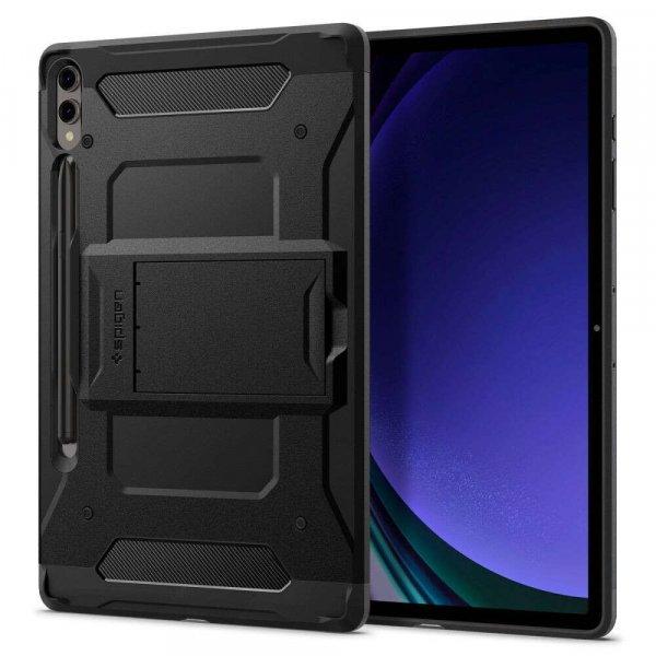 Spigen Tough Armour ”Pro” Galaxy Tab S9+ Plus 12.4 X810 / X816B fekete -
tablet tok