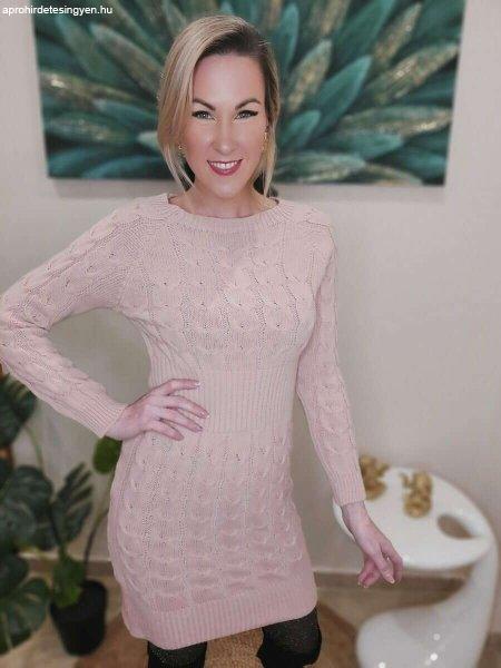 Barbie kötött pulóver ruha
