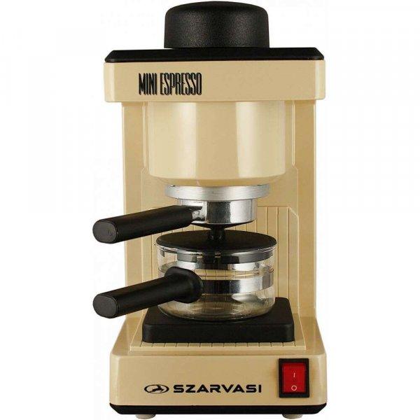 Szarvasi SZV612 Mini Espresso Kávéfőző, Drapp