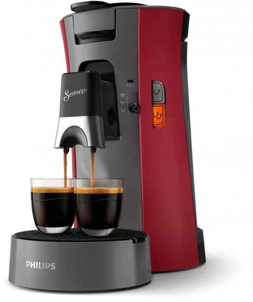 Philips CSA230/91 SENSEO Select kávépárnás kávégép
mélyvörös-kasmírszürke