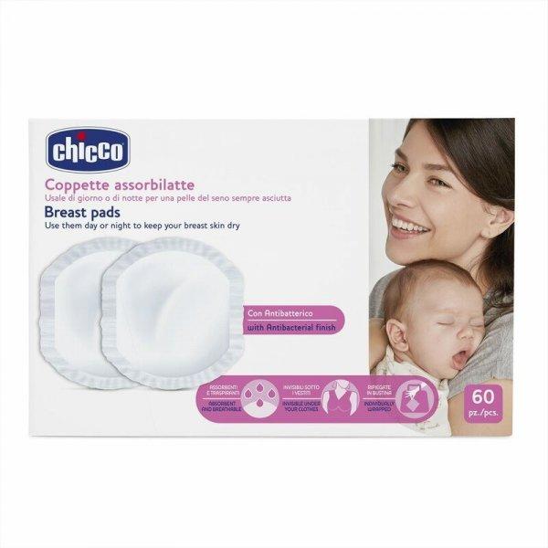 Chicco Melltartóbetét 60 db Antibakteriális felsőréteg AJÁNLOTT KOR: 0H +