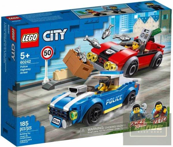 LEGO® City 60242 Rendőrségi letartóztatás az országúton