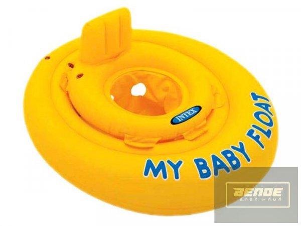 Intex 56585 Beülős bébiúszó - sárga, 70 cm