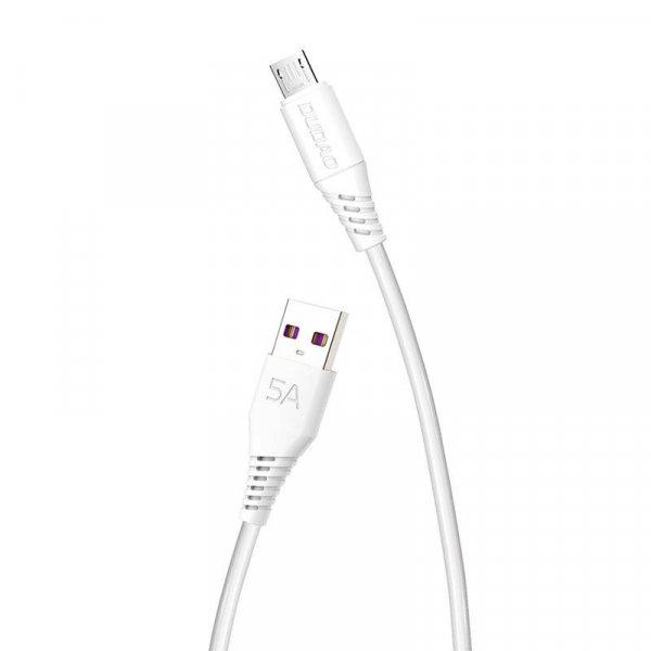 USB to Micro USB Cable Dudao L2M 5A, 2m (White)