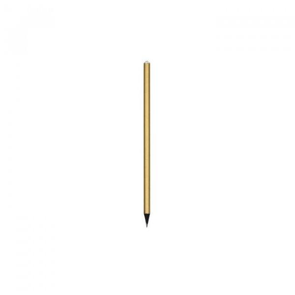 Ceruza, arany, fehér SWAROVSKI® kristállyal, 14 cm, ART CRYSTELLA®