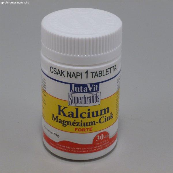 Jutavit kalcium+magnézium+cink forte + D3 vitamin 30 db