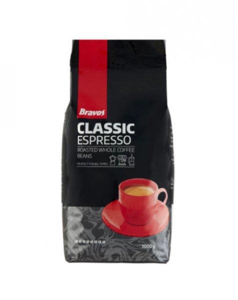 Bravos Espresso őrölt vak. kávé 1kg /10/