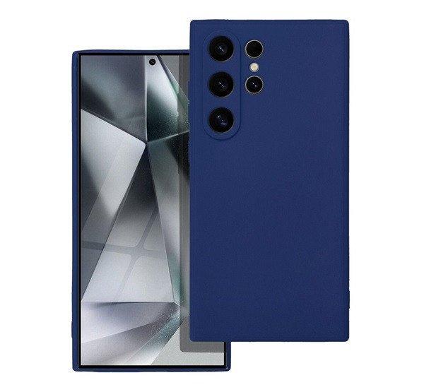 Forcell Soft szilikon hátlap tok Samsung Galaxy S24 Ultra sötét kék