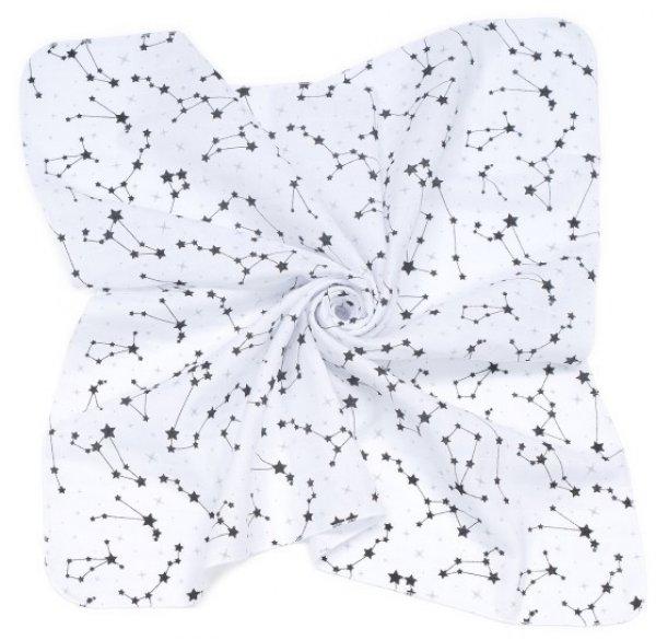 Muszlin pelenka 35x35 - csillagkép