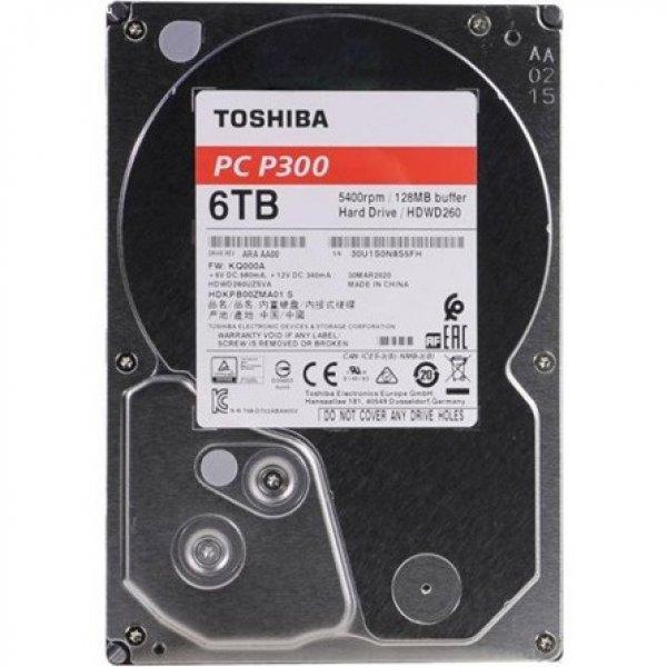 Toshiba P300 6TB 5400rpm 128MB SATA3 3,5" HDD
