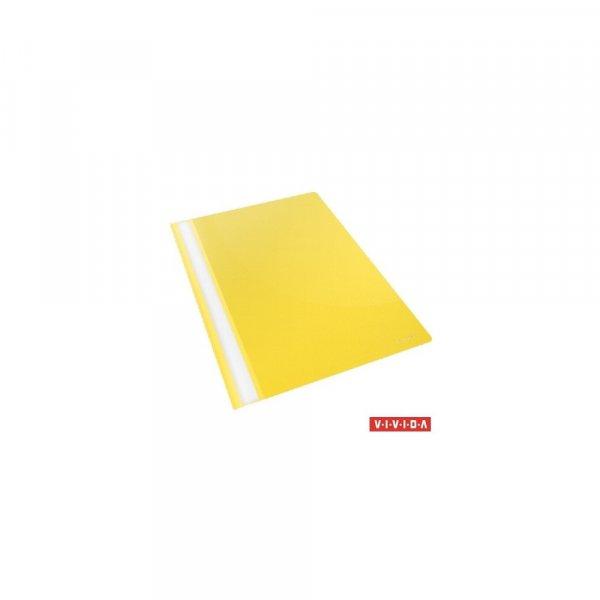 Gyorsfűző A4, PP Esselte Standard Vivida 25 db/csomag, sárga