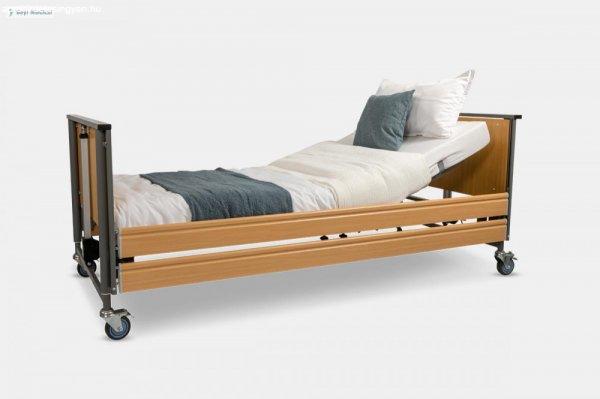 Ápolási ágy, Csilla, 4 részes, fa oldalráccsal