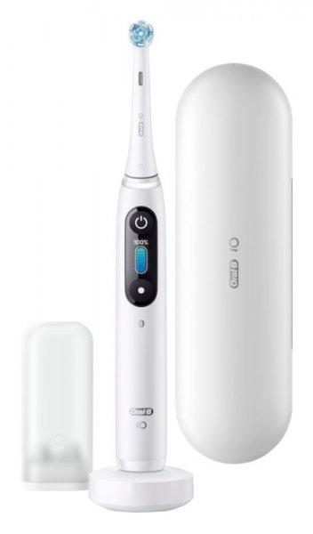 Oral-B iO8 elektromos fogkefe White Alabaster