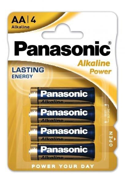 Panasonic ALKALINE Power ceruza elem AA,LR6, bl/4