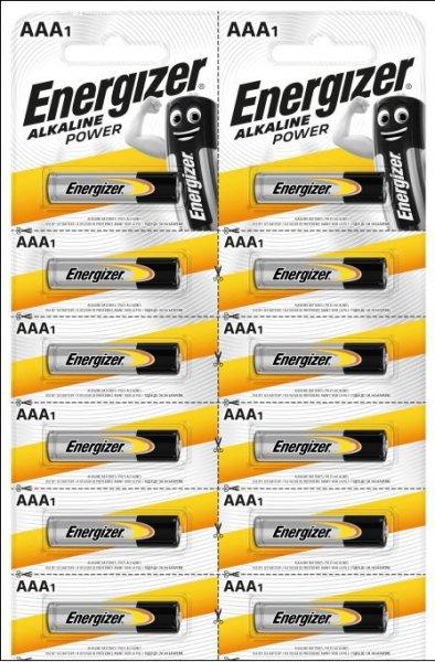 Energizer Alkaline Power AAA mikró elem (LR03) bl/12 Kartella