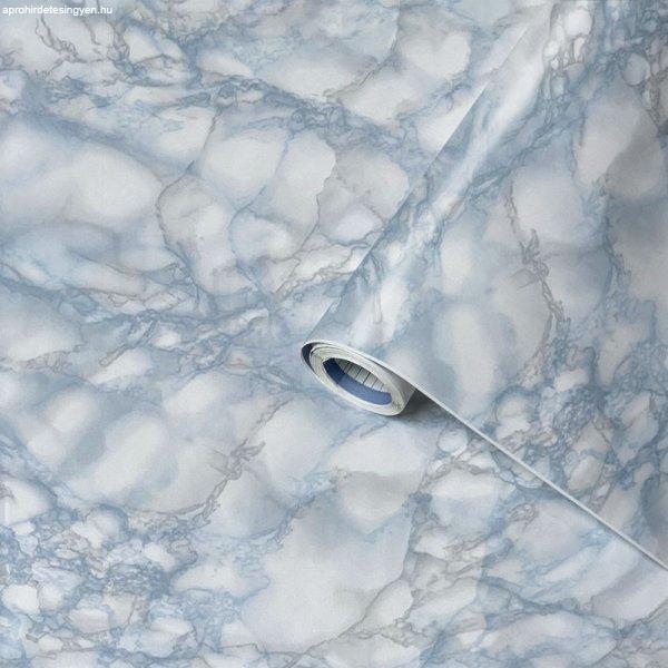 Gekkofix/Venilia Marble blue kék márvány mintás öntapadós fólia 53359
45cm