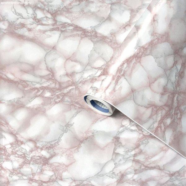 Gekkofix/Venilia Marble pink rózsaszín márvány mintás öntapadós fólia
55745 45cm x 15m