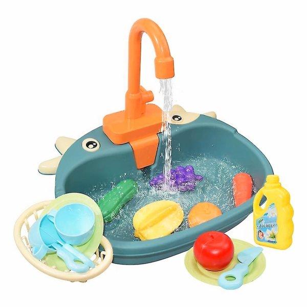 Bocis mosogató készlet gyerekeknek – elemes játék
konyhai mosogató szett tányérokkal,
evőeszközökkel – 33 x 26 x 7 cm (BBJ)