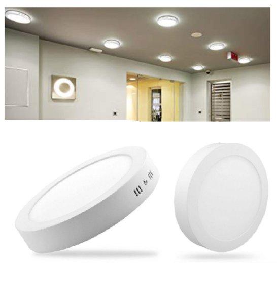 Kör alakú fali LED lámpa 18W - természetes fehér (BBD)