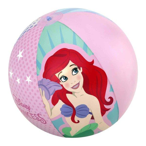 Felfújható strandlabda Disney hercegnős mintával -
királylányos gumilabda (BBI-5197)