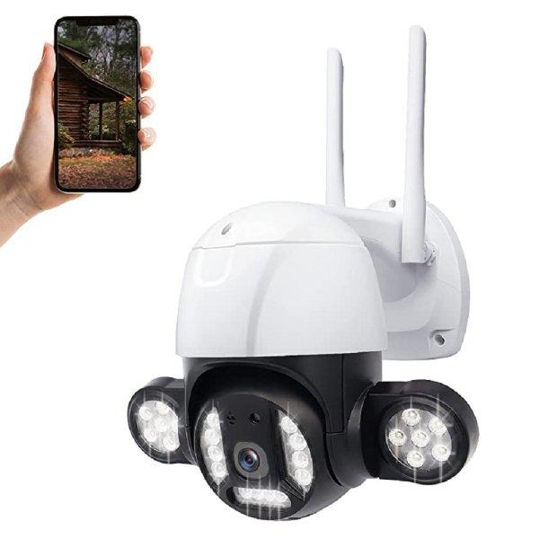 Vezeték nélküli VRT-C28 Wifi Smart kültéri,
éjjellátó, vízálló kamera - távolról
vezérelhető (BBV)
