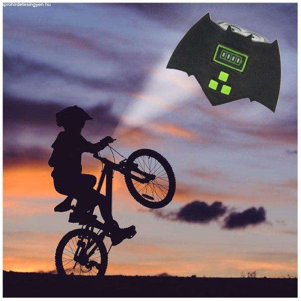 BatKing - Menő Batman formájú bicikli lámpa és
csengő 2 extra erős T6 LED-del (BBV) (BBD)