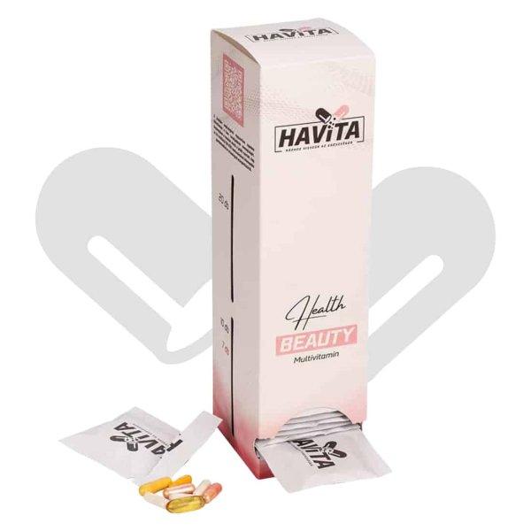 Havita Health Beauty multivitamincsomag - havi szépségvitamincsomag
hölgyeknek, 31x7 vitamin