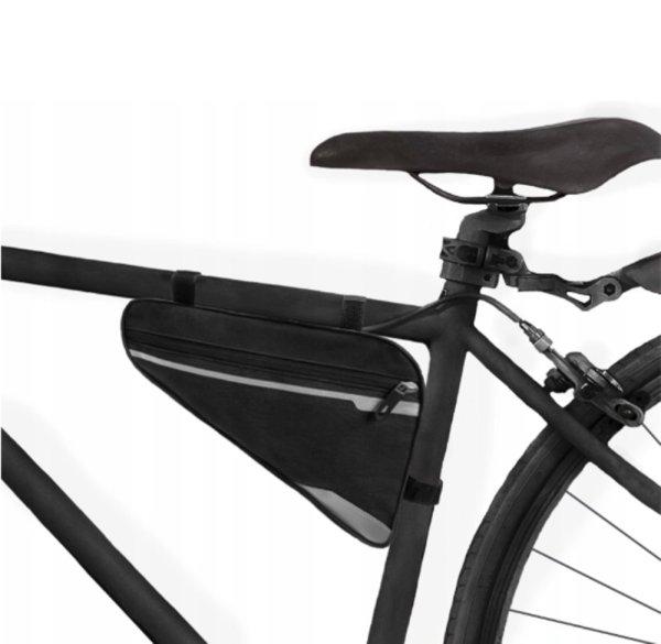 Kis méretű, sportos kerékpár táska
fényvisszaverő elemekkel (BB-14097)